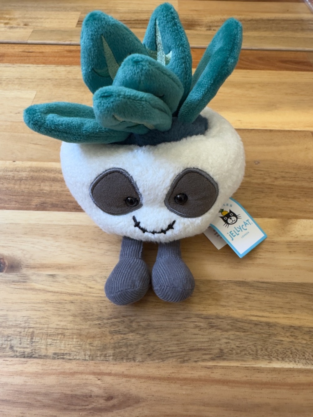 NWT - Jellycat London Amuseables Succulent Skull Planter Plush Toy